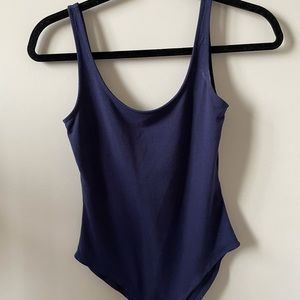 Navy bodysuit